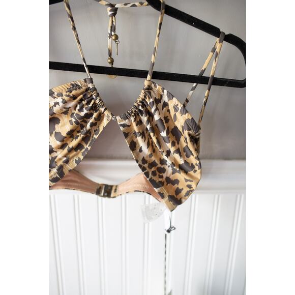 Free People Spell Belle Mare Bandeau Bikini Top Medium - Picture 3 of 4